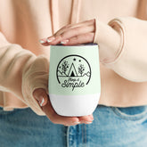 Keep it Simple: Minimalistic Wine Tumbler for Relaxed Gatherings
